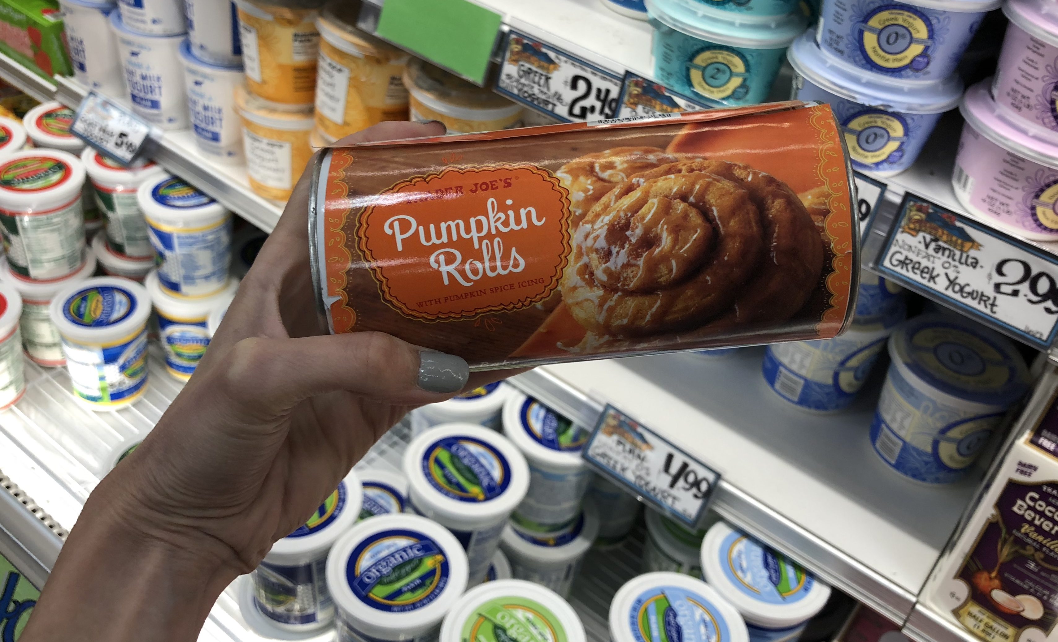 Deals on Trader Joe's Pumpkin items &ndash; Pumpkin Rolls at Trader Joe's