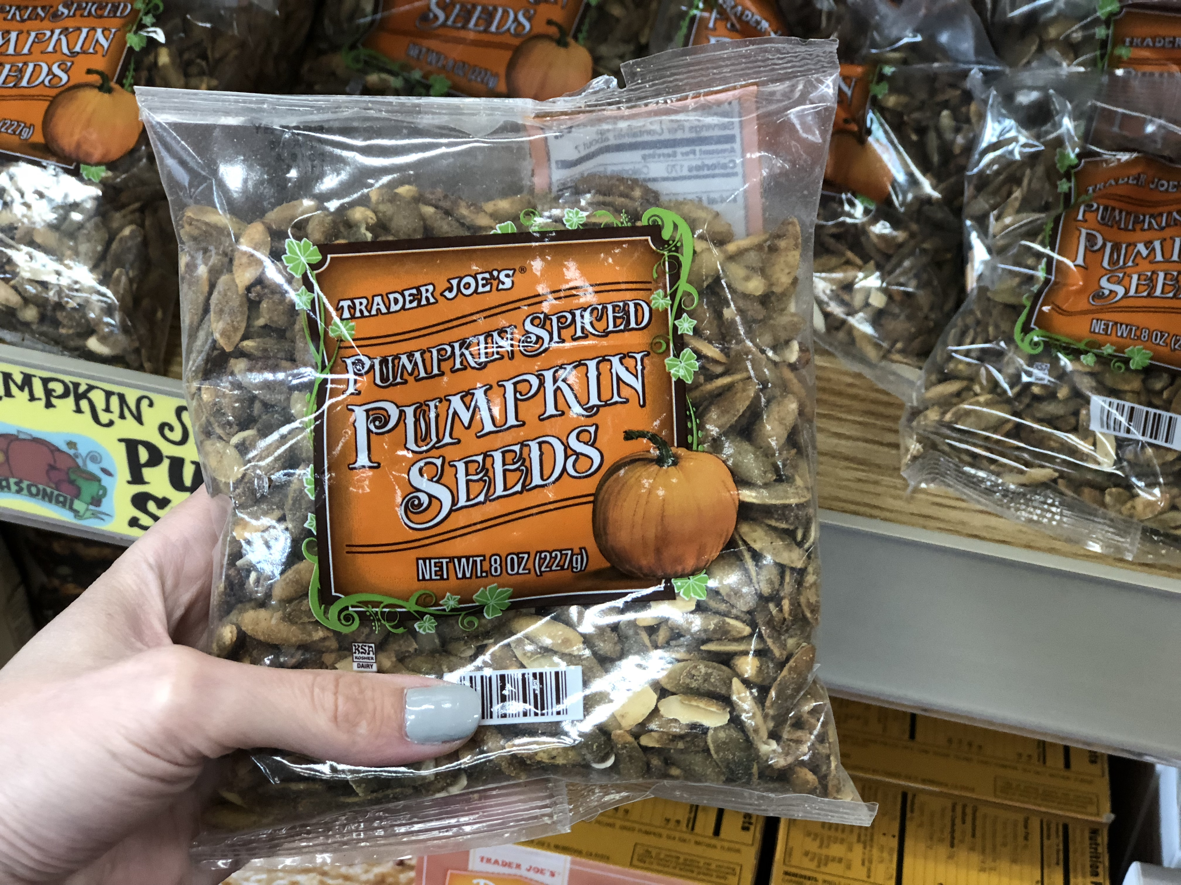 Deals on Trader Joe's Pumpkin items &ndash; Pumpkin Seeds at Trader Joe's