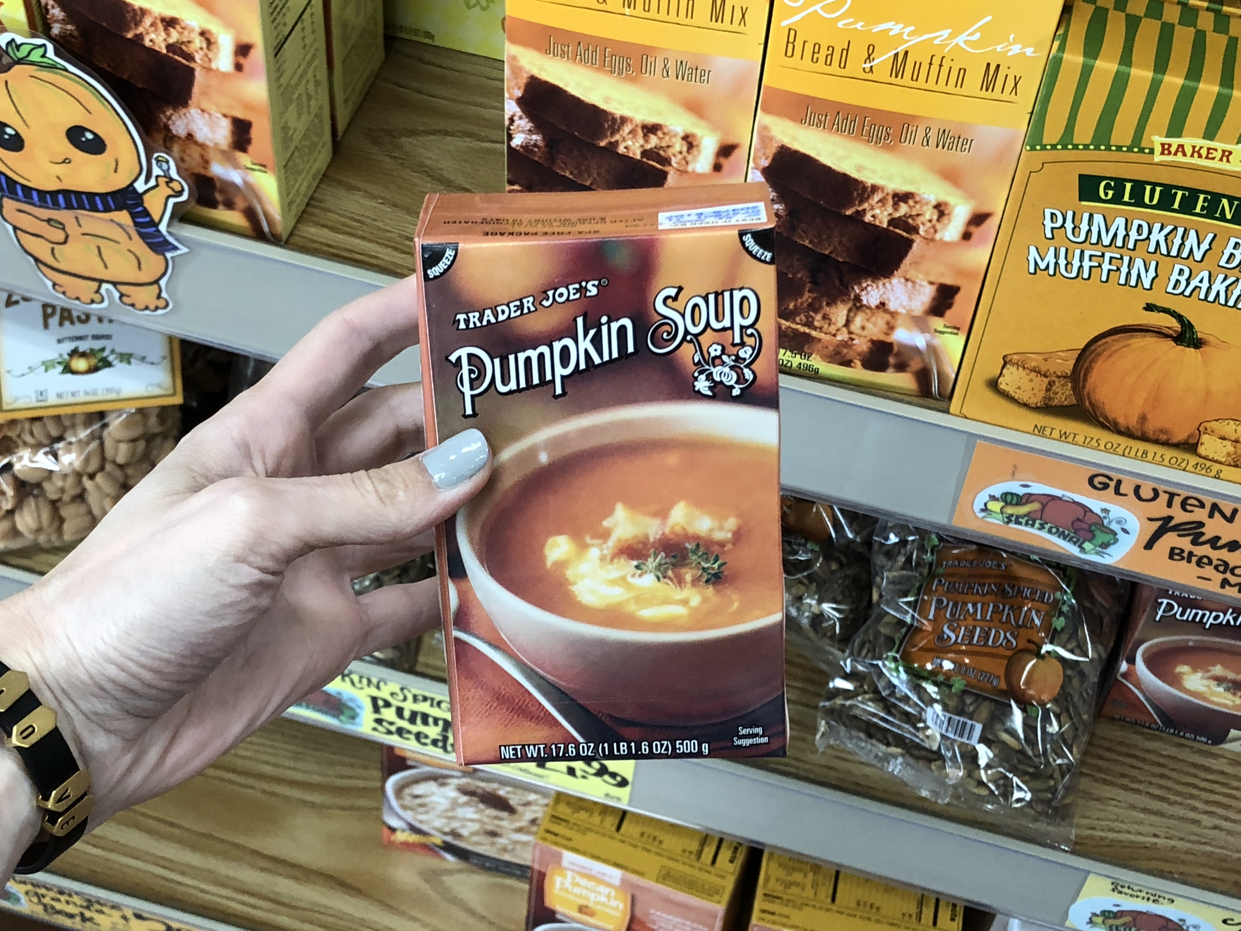 Deals on Trader Joe's Pumpkin items &ndash; Pumpkin Soup Trader Joe's