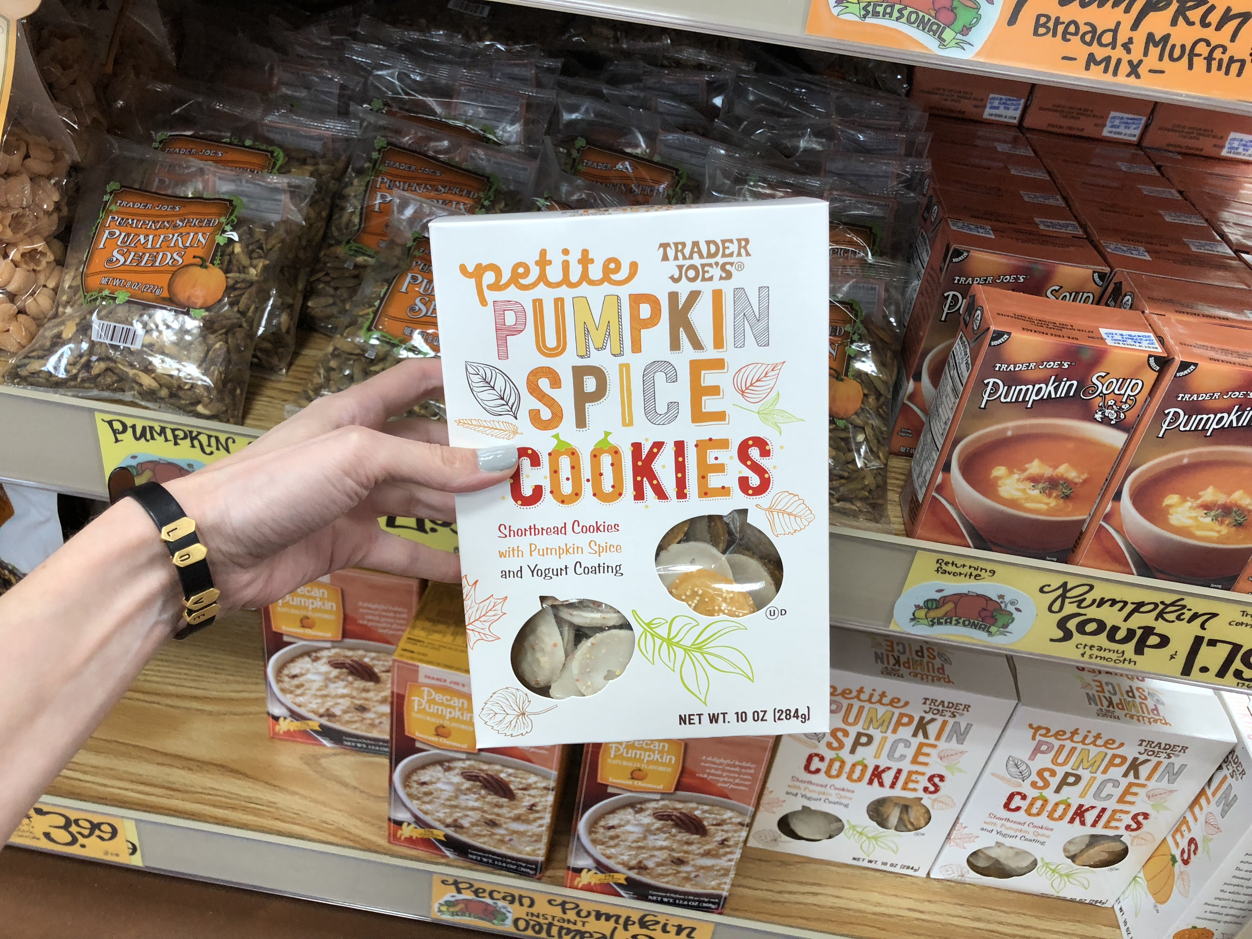 Deals on Trader Joe's Pumpkin items &ndash; Pumpkin spice cookies at Trader Joe's