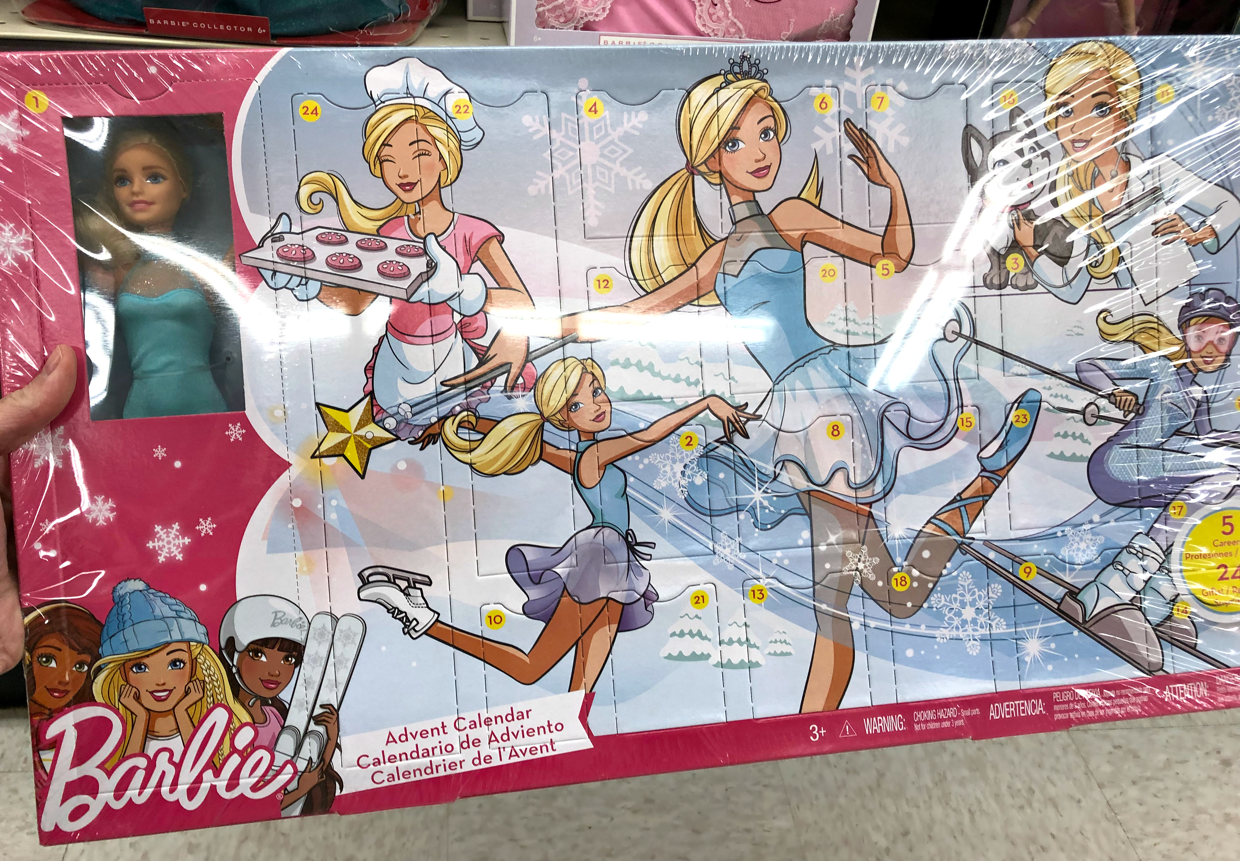 best 2018 advent calendars for kids and adults &ndash; Barbie Careers advent calendar