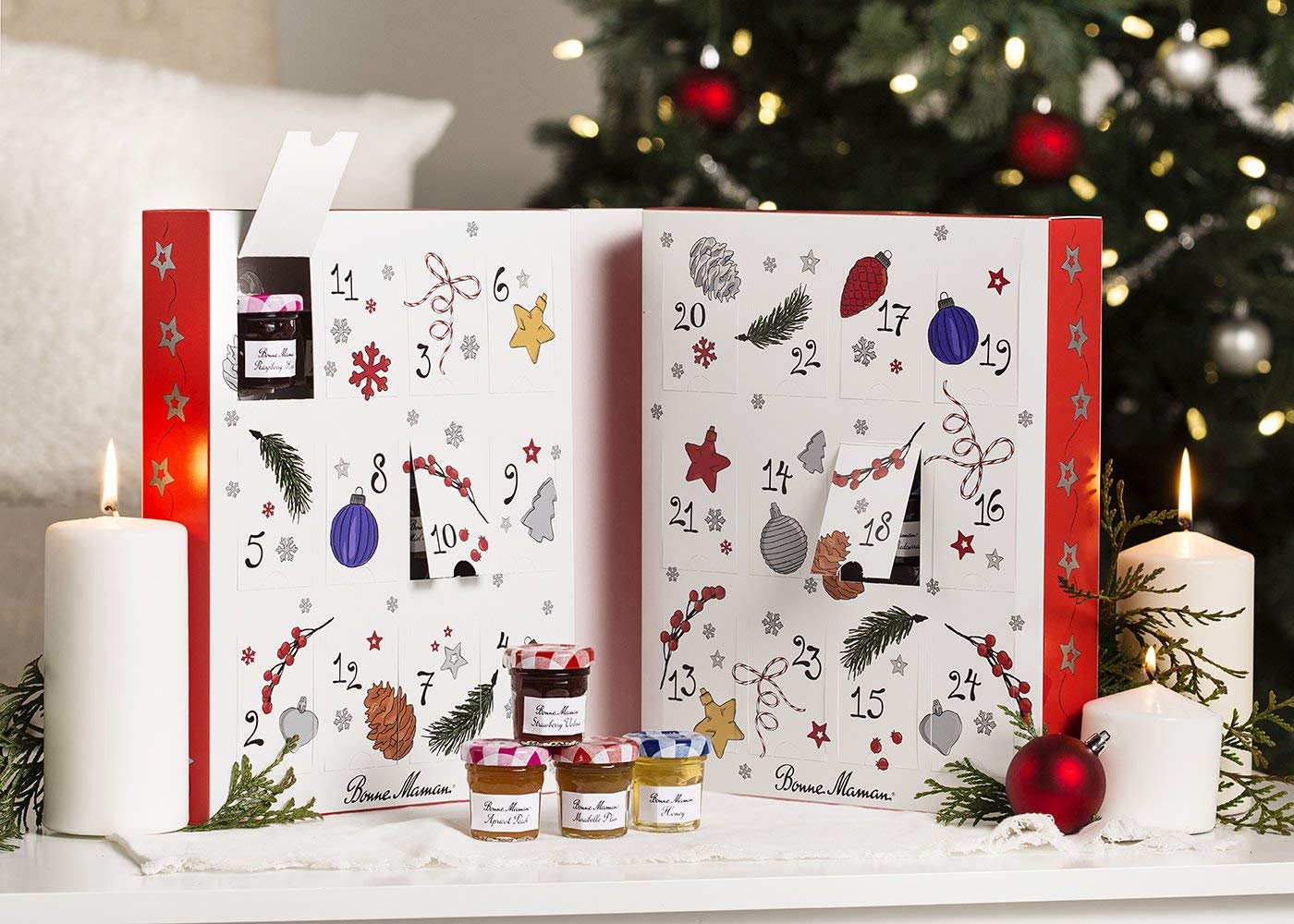 best 2018 advent calendars for kids and adults &ndash; Bonne Maman spreads advent calendar