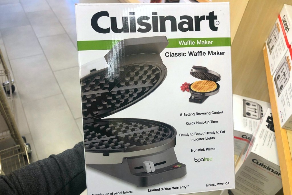 gift guide chef cook &mdash; cuisinart classic round waffle maker