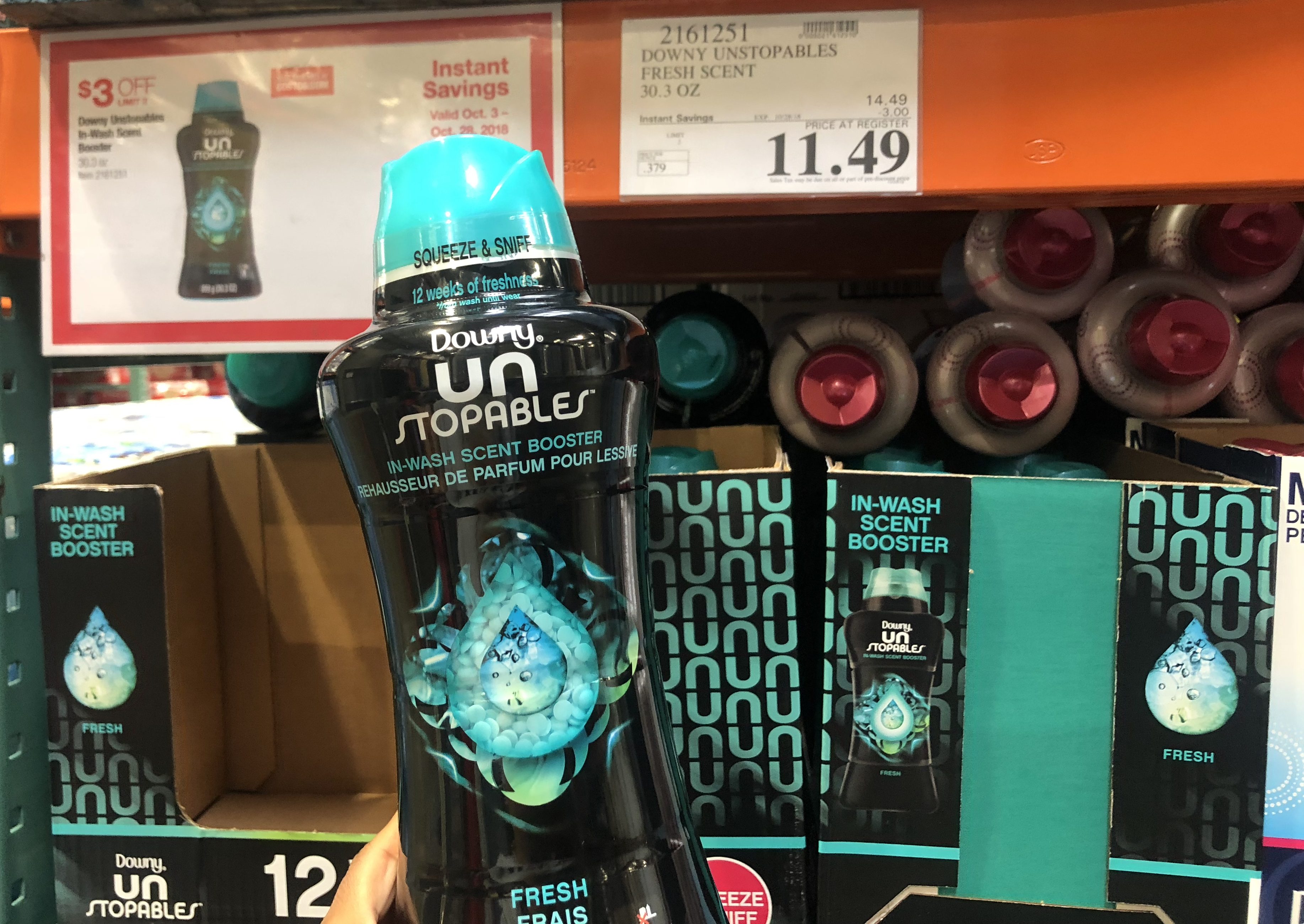 Costco deals October 2018 &ndash; Downy unstopables at Costco