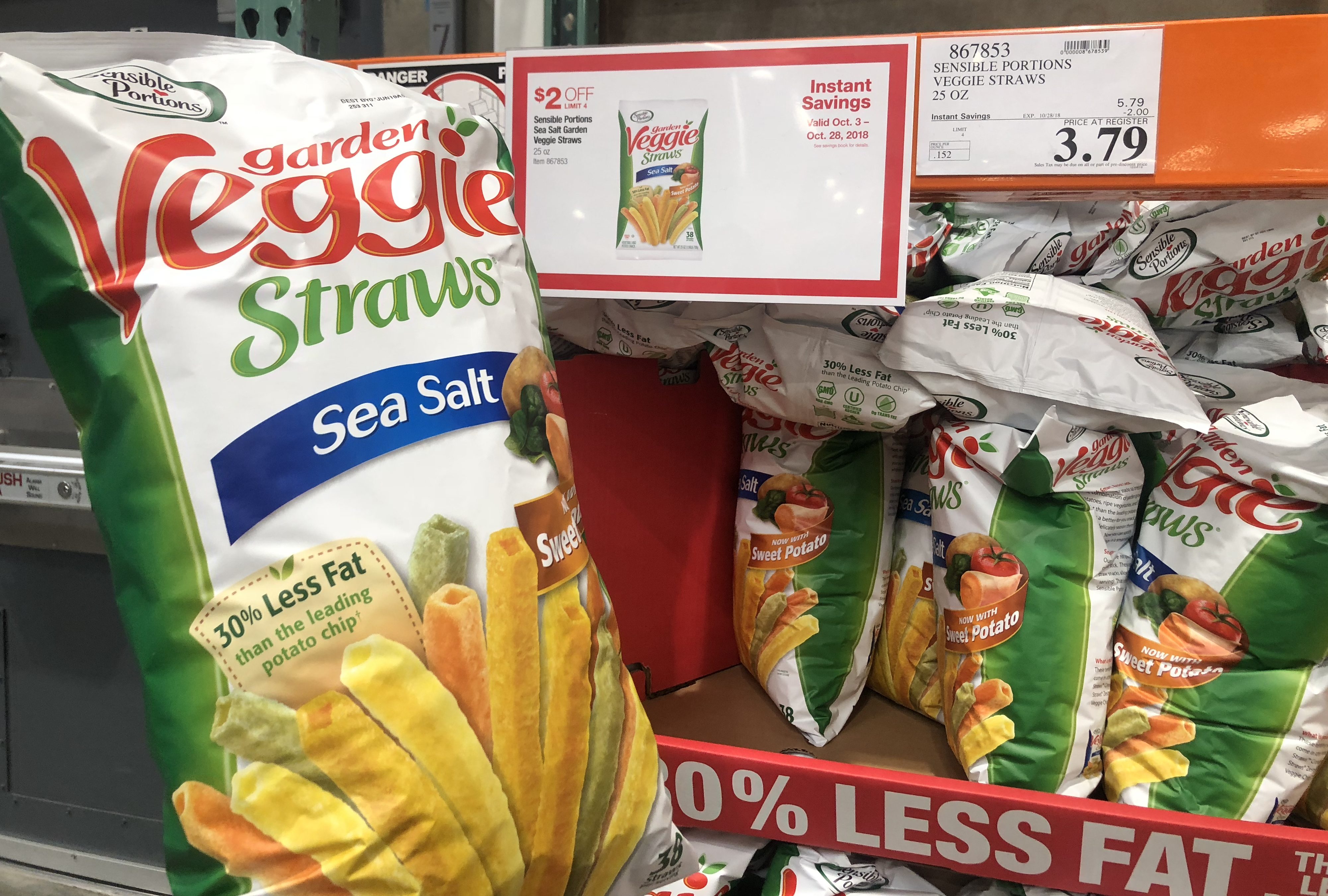 Costco deals October 2018 &ndash; Garden veggie straws at Costco