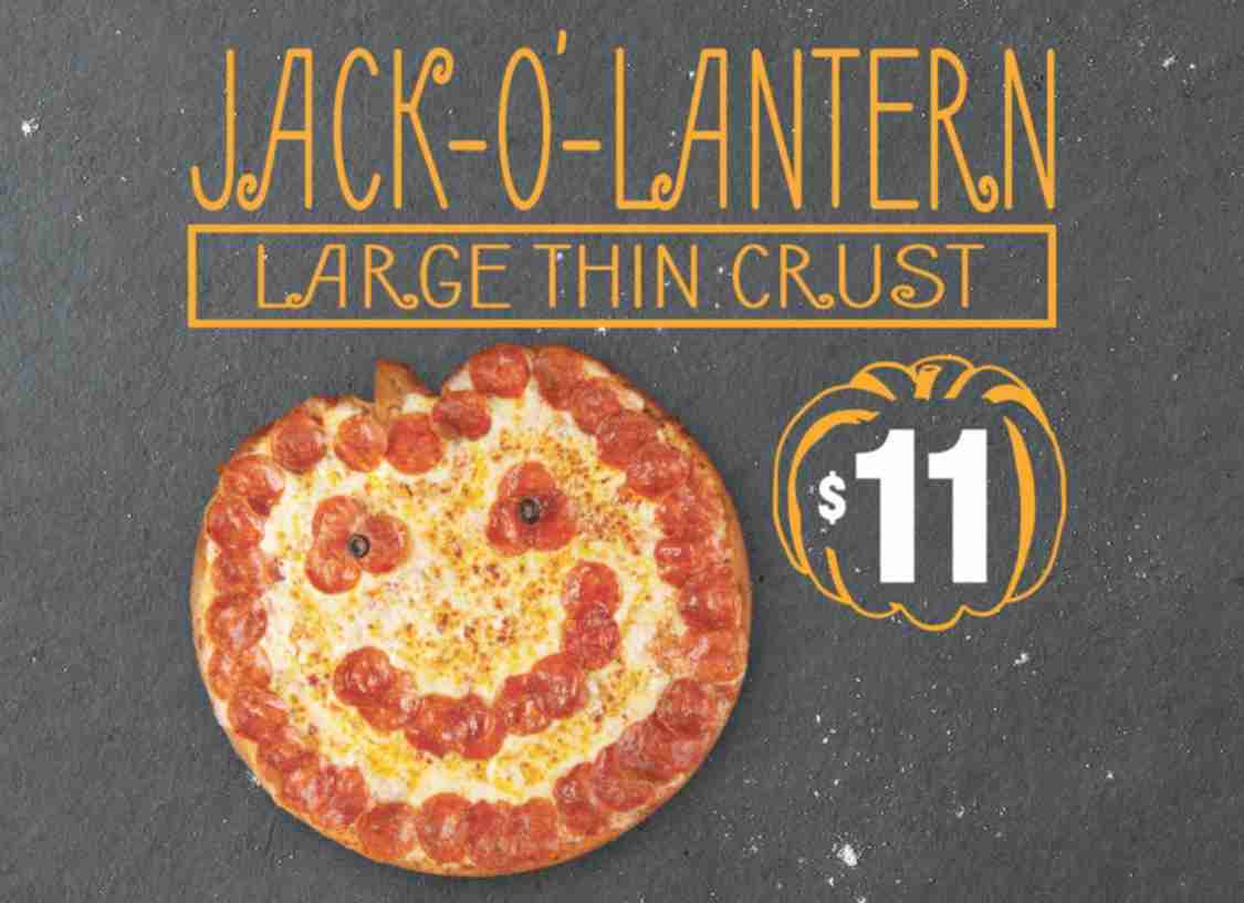Halloween freebies and deals &ndash; Papa John's Halloween Pizza