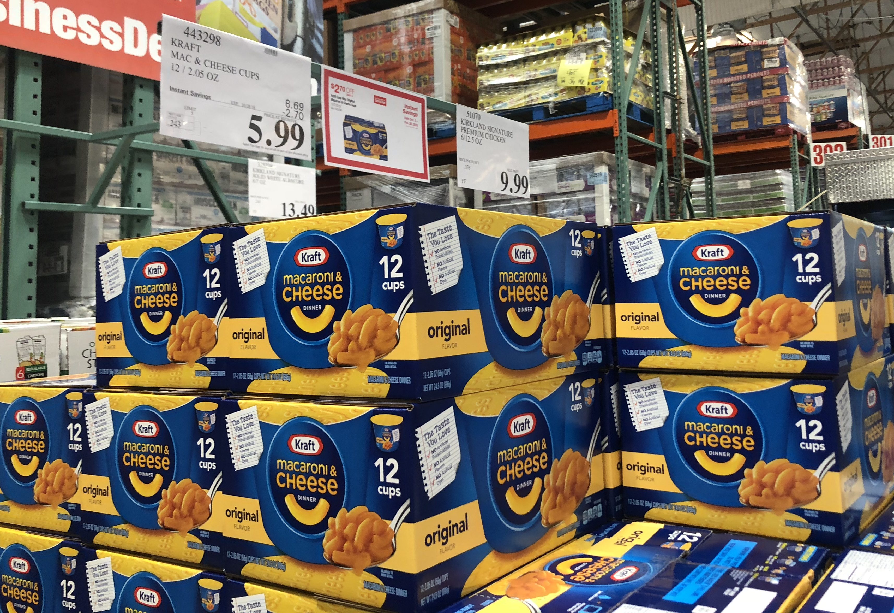Costco deals October 2018 &ndash; Kraft mac and cheese cups Costco