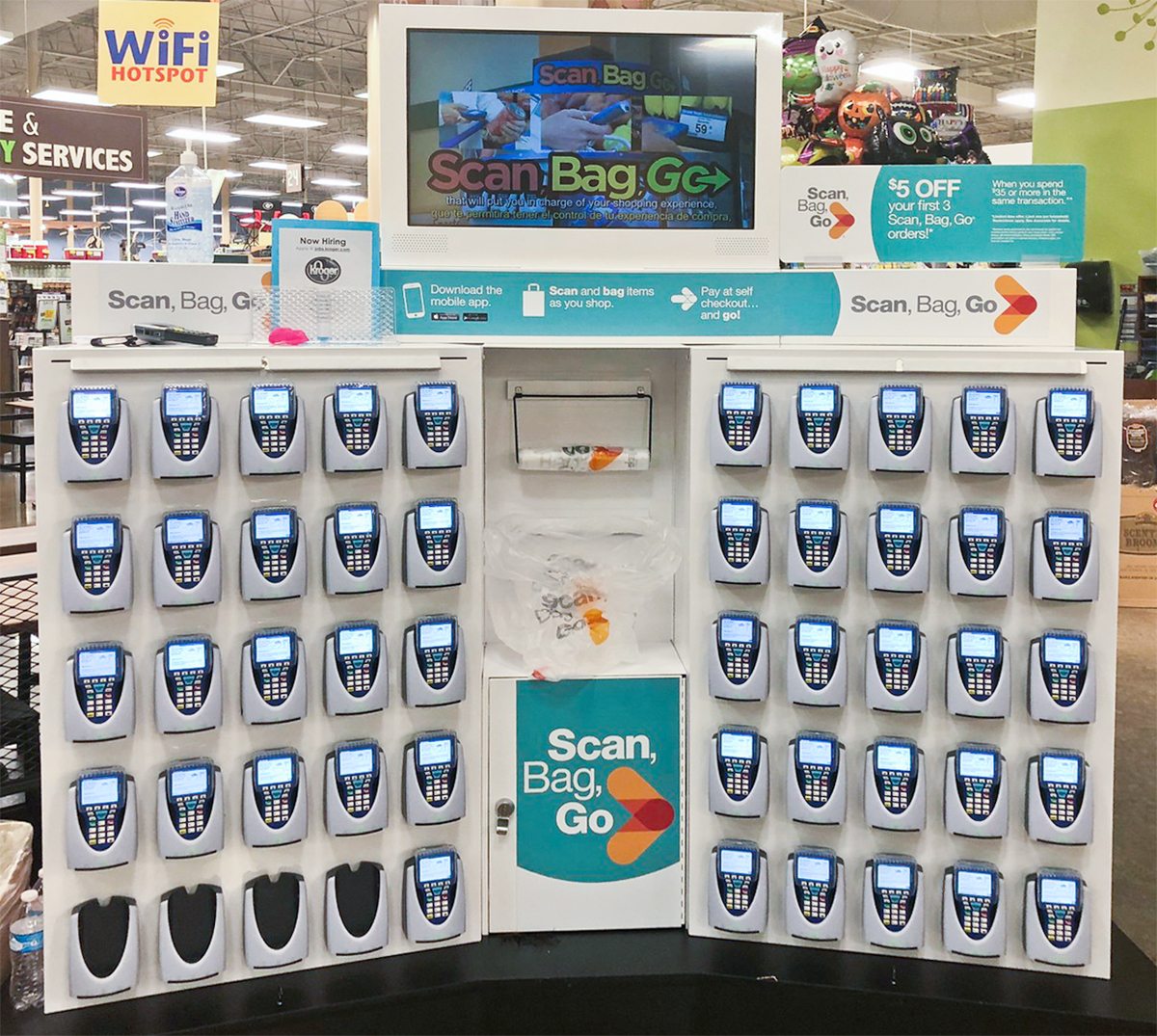 kroger scan bag go program &ndash; kiosk