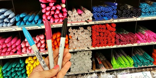 Sharpie Permanent Markers 21-Count Pack Only $6.95 on Walmart.com (Just 33¢ Per Marker)