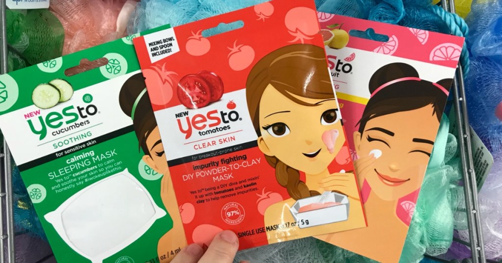 Yes To face masks
