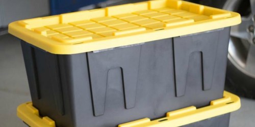 Commander 27-Gallon Tote w/ Lid Only $6.98 (Regularly $12) at Lowe’s
