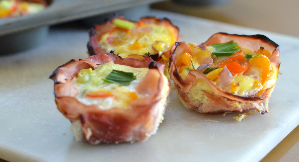 baking silicon muffin pans review tips &ndash; egg, ham, and cheese cups perfect for a mini muffin tin