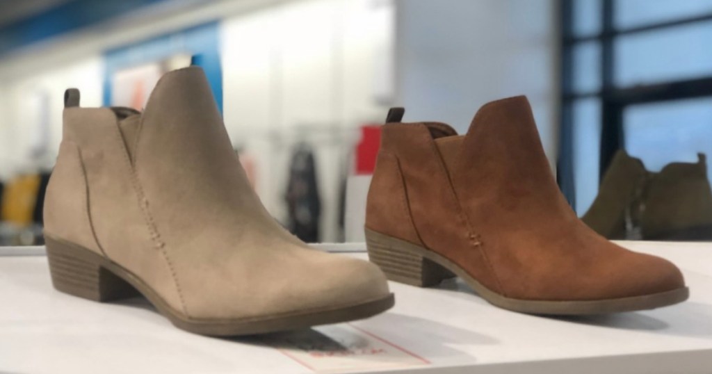 American Rag Cadee Boots on display at Macy's
