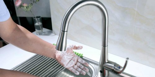 BioBidet FLOW Kitchen Faucet Only $119 Shipped (Available in 3 Finishes)
