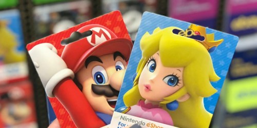 *RARE* 20% Off Nintendo eShop Digital Gift Cards on Costco.com – Ends Tonight!
