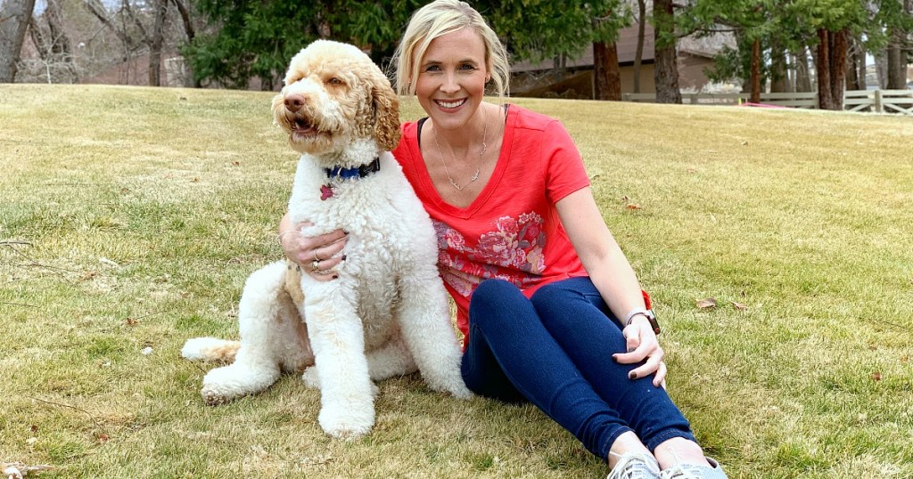 walmart wednesday &mdash; collin sitting with yoli wearing walmart wednesday outfit