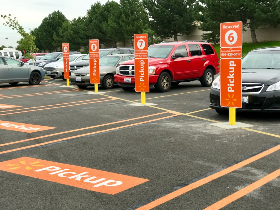 walmart grocery pick up lanes 