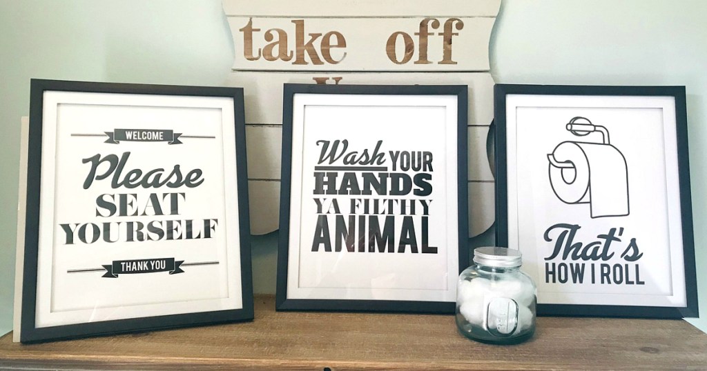 Amazon wall signs Happy Friday