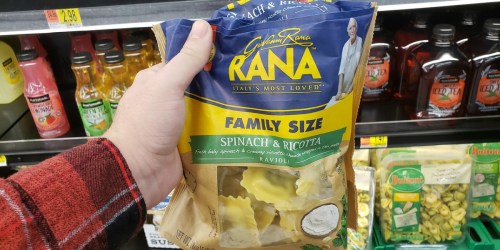 New Giovanni Rana Coupons = Family Size Pasta Bags as Low as $1.75 at Walmart