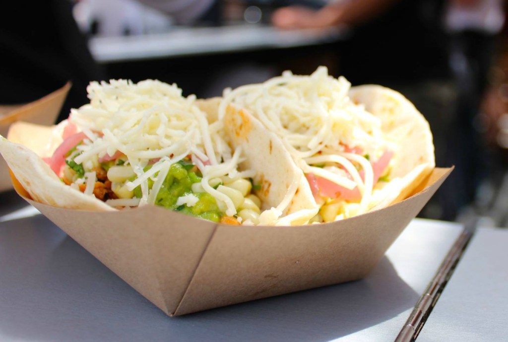 Chipotle 2 soft tacos