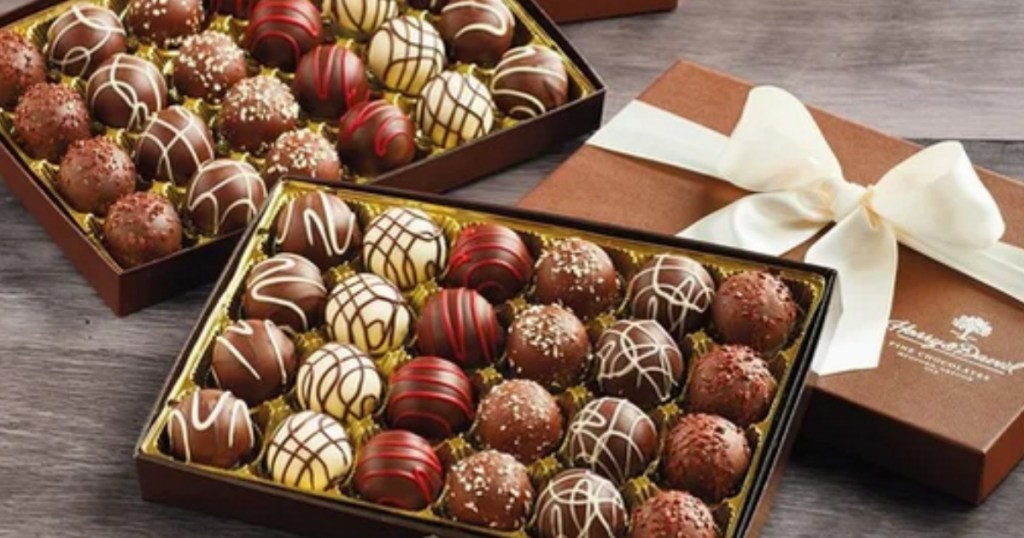 Harry & David 48-Count Deluxe Chocolate Truffles