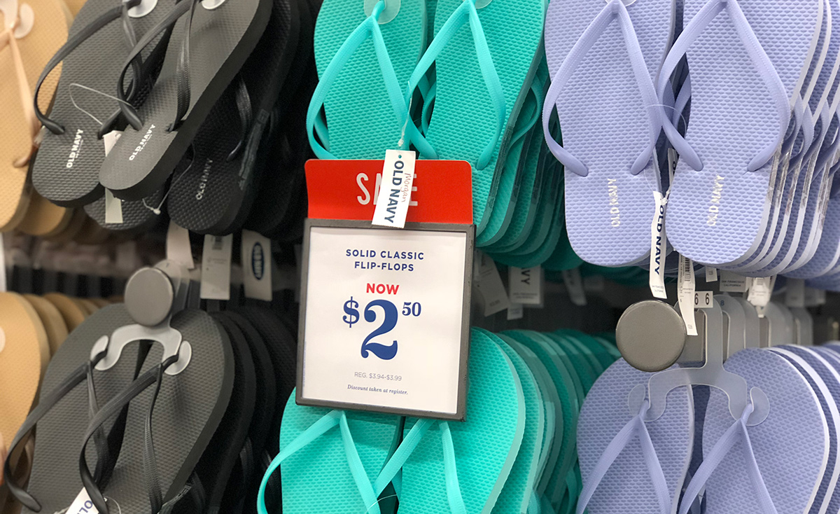 cheap flip flops &mdash; old navy flip flops on sale