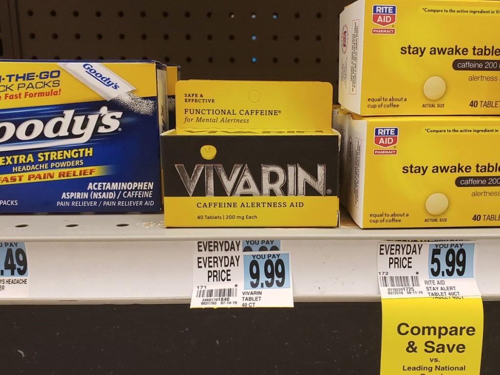 Vivarin Rite Aid