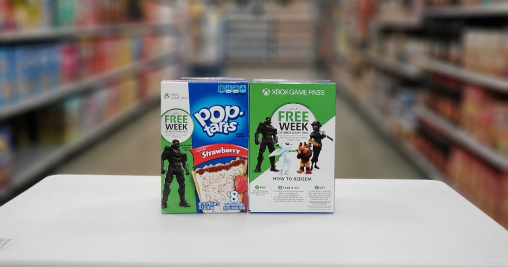 kellogs rewards marked boxes of poptarts at walmart
