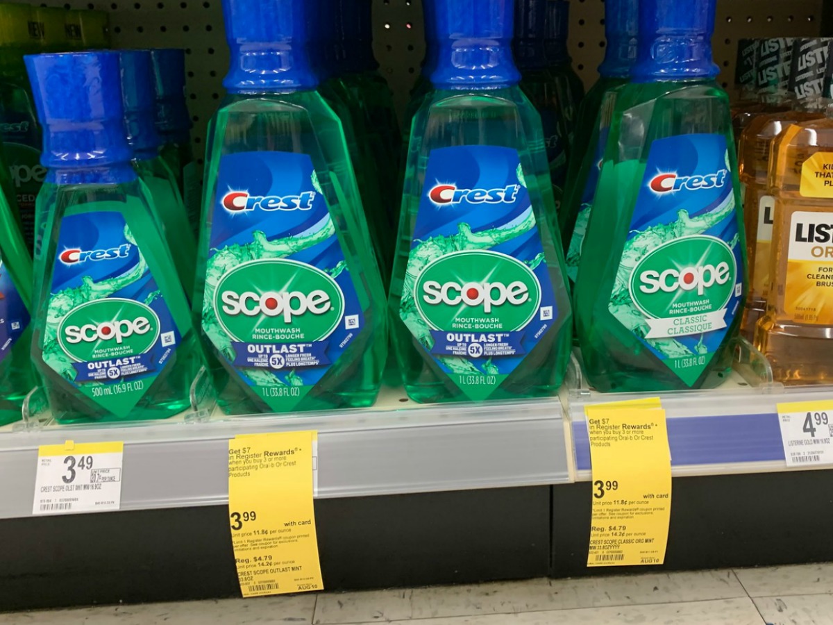 crest scope mouthwash at walgreens