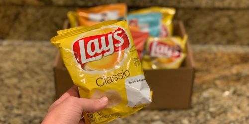 Lay’s Potato Chips 40-Count Variety Pack Only $9.74 Shipped on Amazon + More