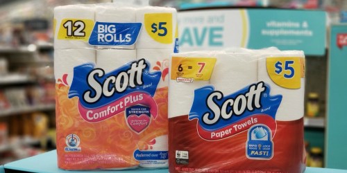 Scott Comfort Plus Bath Tissue 12-Count Only $2.75 at Walgreens + More | Stock Up Price