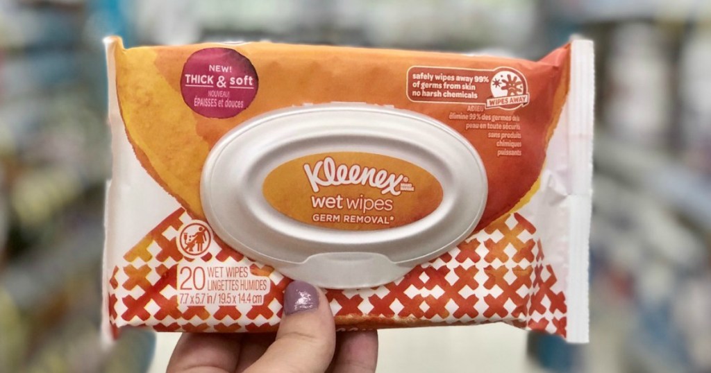 kleenex wet wipes at walgreens