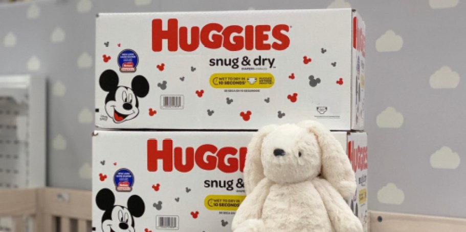Huggies Size 3 Diapers 104-Count Just $18.97 Shipped on Amazon (Regularly $32)