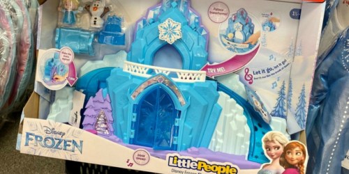 Fisher-Price Little People Disney Frozen Elsa’s Ice Palace from $17.99 on Target.com (Regularly $40)