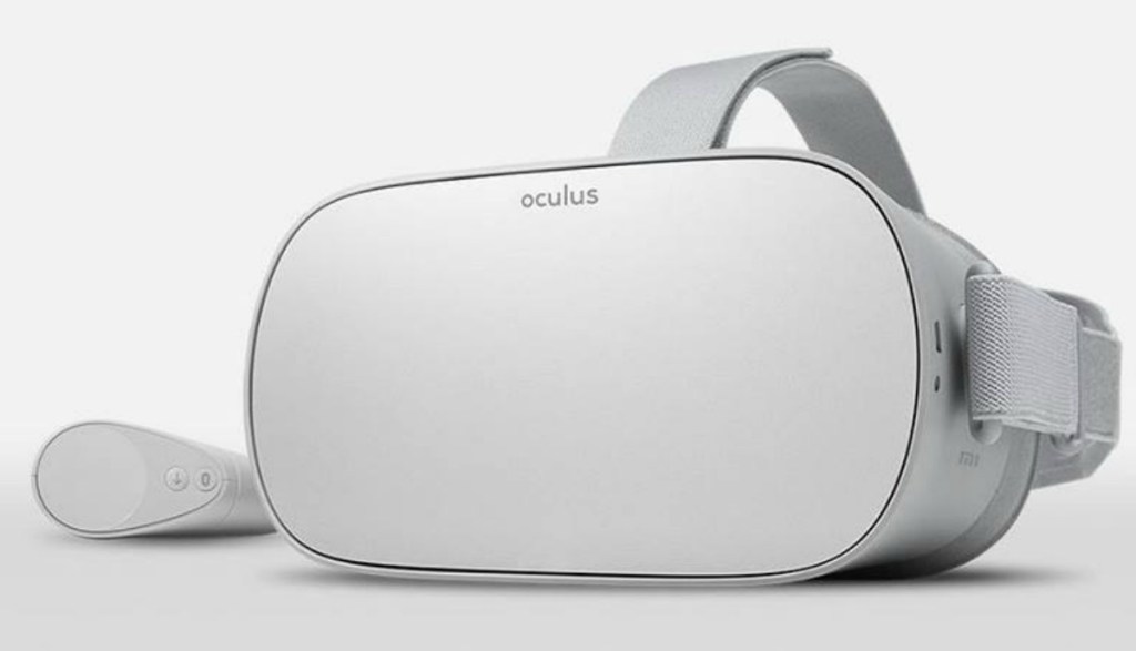 VR Headset with coordinating remote
