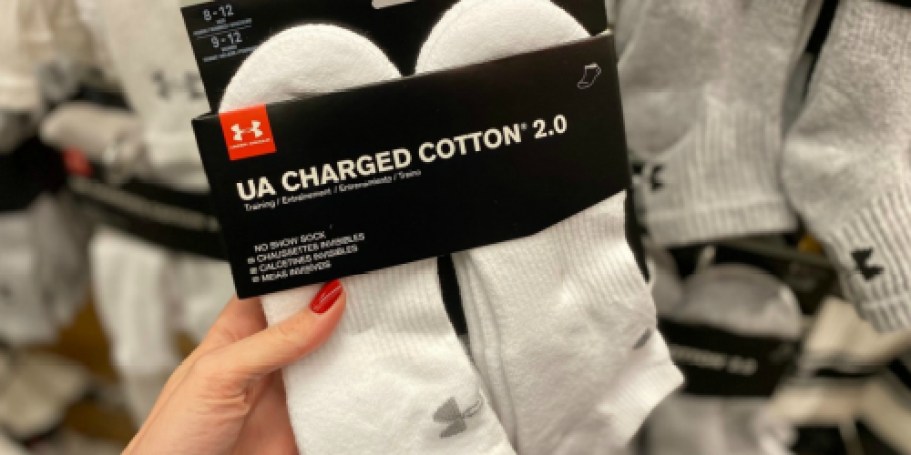 Under Armour Socks from $1.16 Per Pair (Sizes Are Going Quickly!)