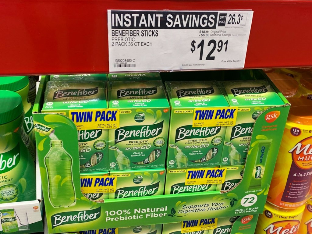 Benefiber at Sams Club