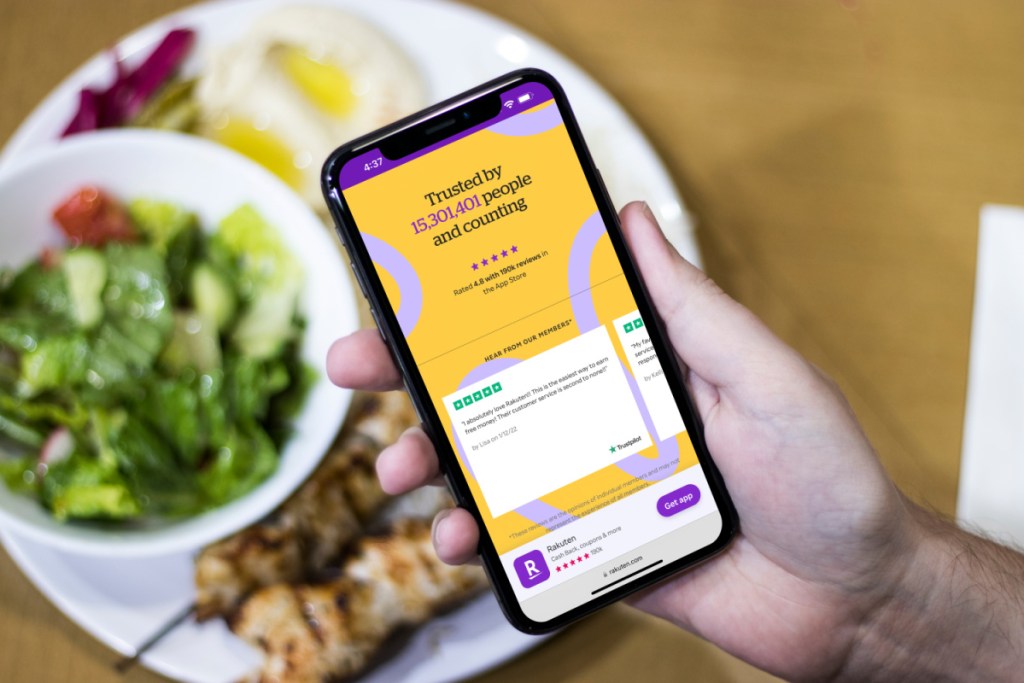 rakuten app on iphone best cash back apps