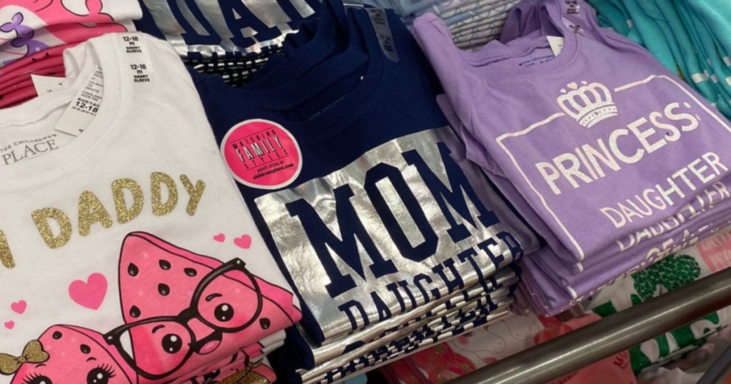 Children's Matching Kids and Adult T-shirts