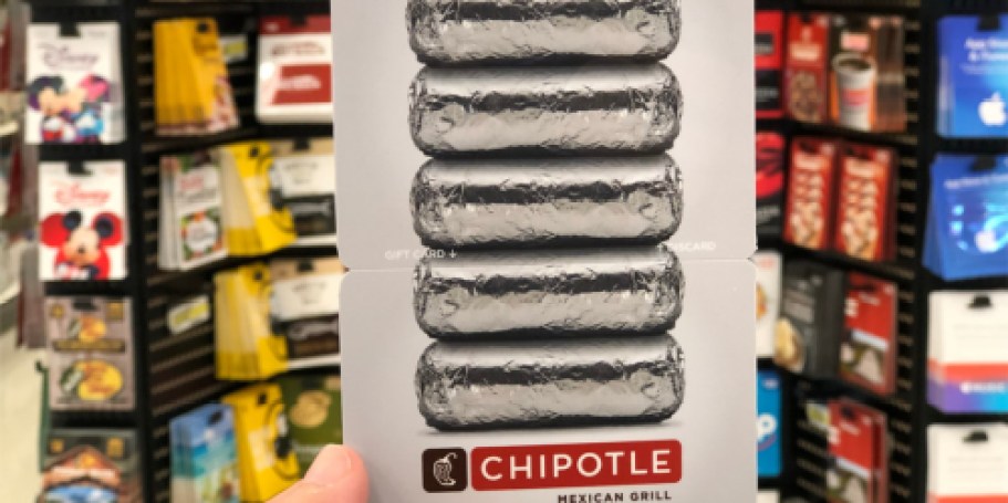 Today ONLY: Discounted Chipotle eGift Cards on BestBuy.com