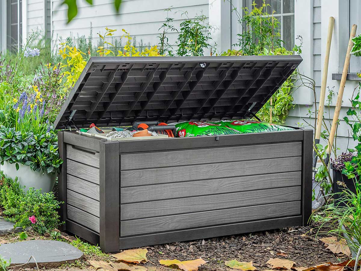 Keter 165-Gallon Resin Outdoor Deck Box