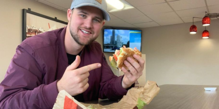 Free Burger King Whopper w/ $1 Purchase for Walmart+ Members