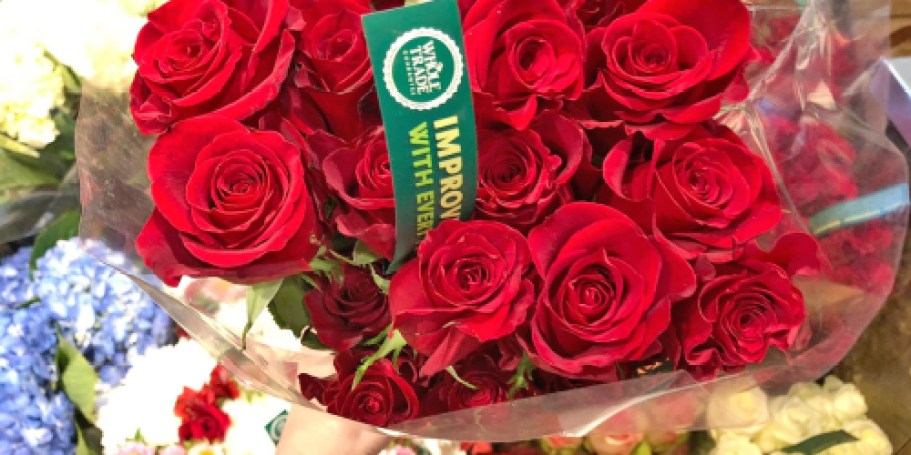 TWO Dozen Roses Just $29.99 at Whole Foods for Prime Members