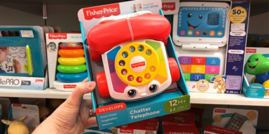 Up to 50% Off Fisher-Price Toys on Amazon | Telephone Only $6 + More