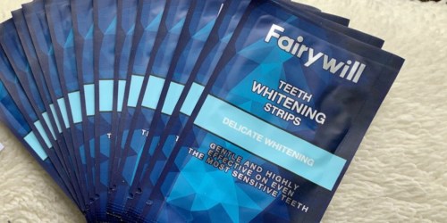 Teeth Whitening Strips 28-Count Only $9.99 on Amazon | Great for Sensitive Teeth