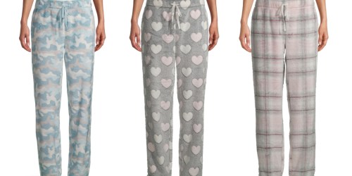 Women’s & Men’s Pajama Pants from $7.88 on Walmart.com | Disney, Hershey’s & More