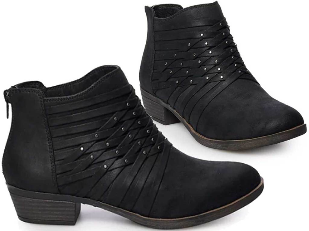 women's ankle boots stock image