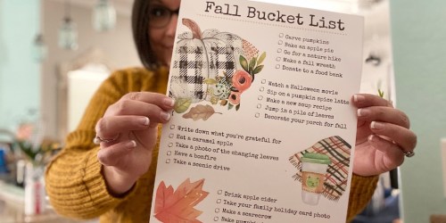Plan the Perfect Fall with Our FREE Bucket List Printable