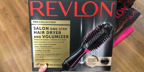 Team-Fave Revlon One-Step Hair Dryer Brush Only $23.99 Shipped (Reg. $60)