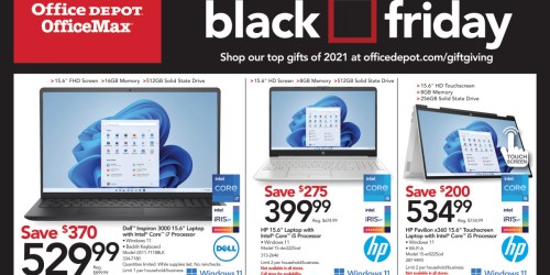 ** Office Depot 2021 Black Friday Sale is Live | Save on BIG on Laptops, Furniture, & More